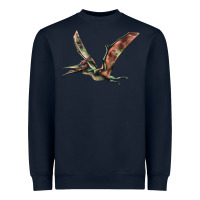 Navy Pteranodon Heavyweight Sweatshirt - LillyAllenDesigns