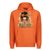Carrot believe praying caucasian messy bun Premium Hoodie - texasbilliewilder