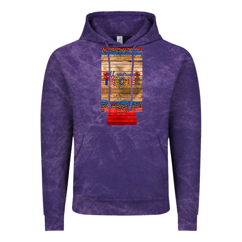 All American Teacher 12 Oz Slim Can Cooler Vintage Hoodie by Artiststas | Teevron