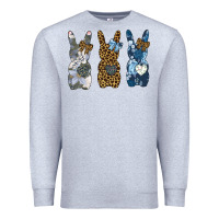 Heather Grey Easter Bunnies Premium Sweatshirt - Bettercallsaul