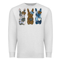 Oatmeal Heather Easter Bunnies Premium Sweatshirt - Bettercallsaul
