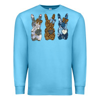 Ocean Blue Easter Bunnies Premium Sweatshirt - Bettercallsaul