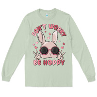 Matcha don't worry be hoppy Long Sleeve Tee - MaliasSmallBusiness