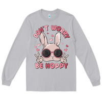 Moon Dust don't worry be hoppy Long Sleeve Tee - MaliasSmallBusiness