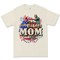 Bone American Mom 4th of July Premium Tee - CowGirlArtShop