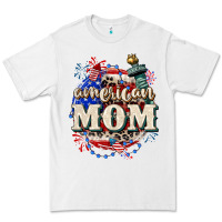 White American Mom 4th of July Premium Tee - CowGirlArtShop