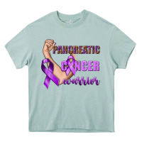 Arona Pancreatic Cancer Warrior Heavy Core Tee - texasbilliewilder