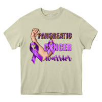 Mossy Pancreatic Cancer Warrior Heavy Core Tee - texasbilliewilder