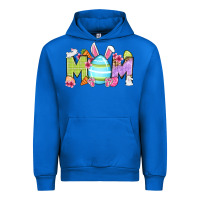 Cobalt Easter mom Urban Hoodie - OliviaCreatesArt