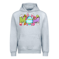 Heather Grey Easter mom Urban Hoodie - OliviaCreatesArt