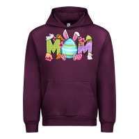 Mauve Wine Easter mom Urban Hoodie - OliviaCreatesArt
