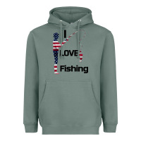 Sage I love fishing Heavyweight Hoodie - Bettercallsaul