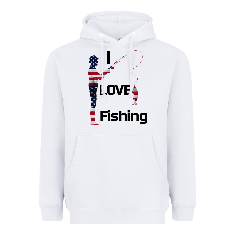 I Love Fishing Heavyweight Hoodie by Bettercallsaul | Teevron