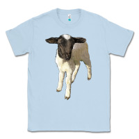 Dusty Blue dorper baby sheep Classic Tee - LillyAllenDesigns
