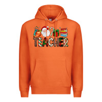 Carrot teacher christmas Premium Hoodie - JahusDesignShop