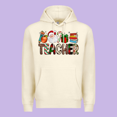 Teacher Christmas Premium Hoodie Designed By Jahusdesignshop