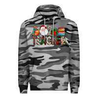 Slate Camo teacher christmas Premium Hoodie - JahusDesignShop