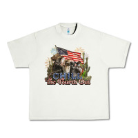 Pistachio chill the fourth out cows 4th july america Urban Heavy Tee - NancyCooperArtShop