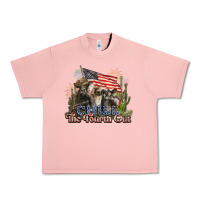 Salmon chill the fourth out cows 4th july america Urban Heavy Tee - NancyCooperArtShop