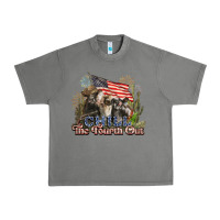 Tornado chill the fourth out cows 4th july america Urban Heavy Tee - NancyCooperArtShop