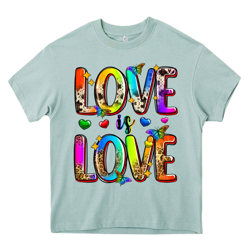 Love Is Love Heavy Core Tee by Zillion Design Studio | Teevron