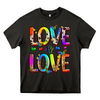 Asphalt love is love Heavy Core Tee - Zillion Design Studio