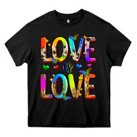 Black love is love Heavy Core Tee - Zillion Design Studio