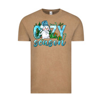 Vintage Coffee cozy season winter christmas Vintage Tee - NancyCooperArtShop