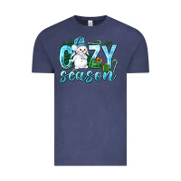 Vintage Denim cozy season winter christmas Vintage Tee - NancyCooperArtShop