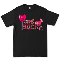 Black cupid can suck it valentine's day Premium Tee - FaDigitalArtStudio