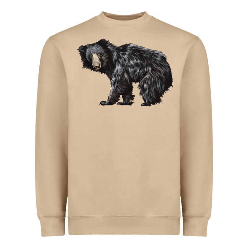 Sloth Bear Heavyweight Sweatshirt by LillyAllenDesigns | Teevron
