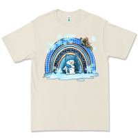 Bone winter   rainbow and snowman Premium Tee - AdoDesignShop