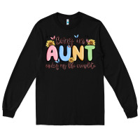 Black being an aunt makes my life complete Long Sleeve Tee - MaliasSmallBusiness