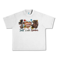 Lunar Rock faith love freedom usa Urban Heavy Tee - NancyCooperArtShop