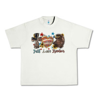 Pistachio faith love freedom usa Urban Heavy Tee - NancyCooperArtShop