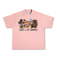 Salmon faith love freedom usa Urban Heavy Tee - NancyCooperArtShop
