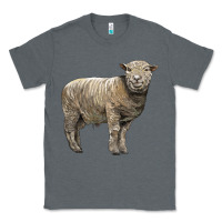 Charcoal Heather southdown sheep Classic Tee - LillyAllenDesigns