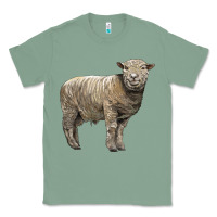 Sage southdown sheep Classic Tee - LillyAllenDesigns