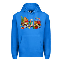 True Royal gingerbread truck Premium Hoodie - texasbilliewilder