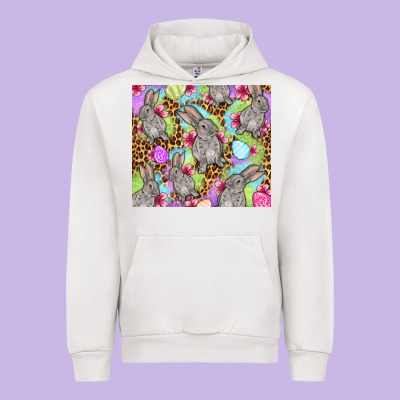 Easter Bunnys Eggs Urban Hoodie Designed By Oliviacreatesart