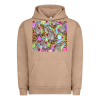 Pigment Burro Easter bunnys eggs Urban Hoodie - OliviaCreatesArt