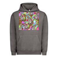 Pigment Tornado Easter bunnys eggs Urban Hoodie - OliviaCreatesArt