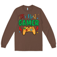 Chestnut the best gamer Long Sleeve Tee - JahusDesignShop