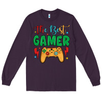 Plum the best gamer Long Sleeve Tee - JahusDesignShop