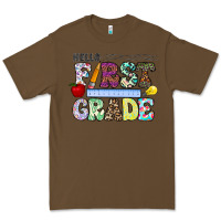 Cacao hellofirstgrade Premium Tee - CowhideDigitalArt