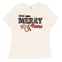 Bone one merry nurse western Ladies Tee - RanaPortraitStore