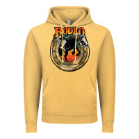 Vintage Mustard rodeo Vintage Hoodie - JahusDesignShop