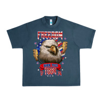 Midnight Navy freedom born free tour 1776 Urban Heavy Tee - NancyCooperArtShop
