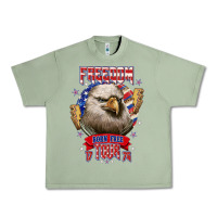 Oil Green freedom born free tour 1776 Urban Heavy Tee - NancyCooperArtShop