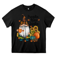 Black pumpkin spice junkie Heavy Core Tee - RanaPortraitStore